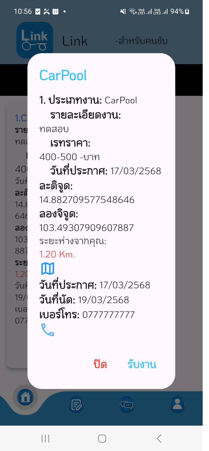 รายละเอียดการประกาศงาน